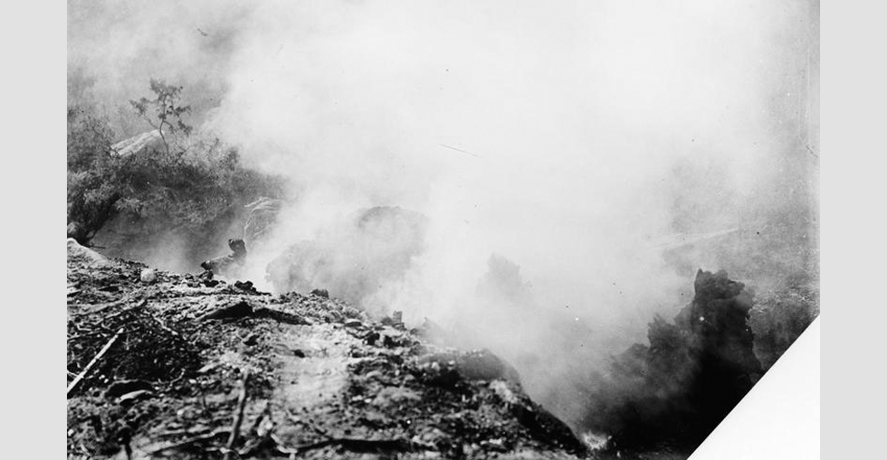 Cremating enemy dead