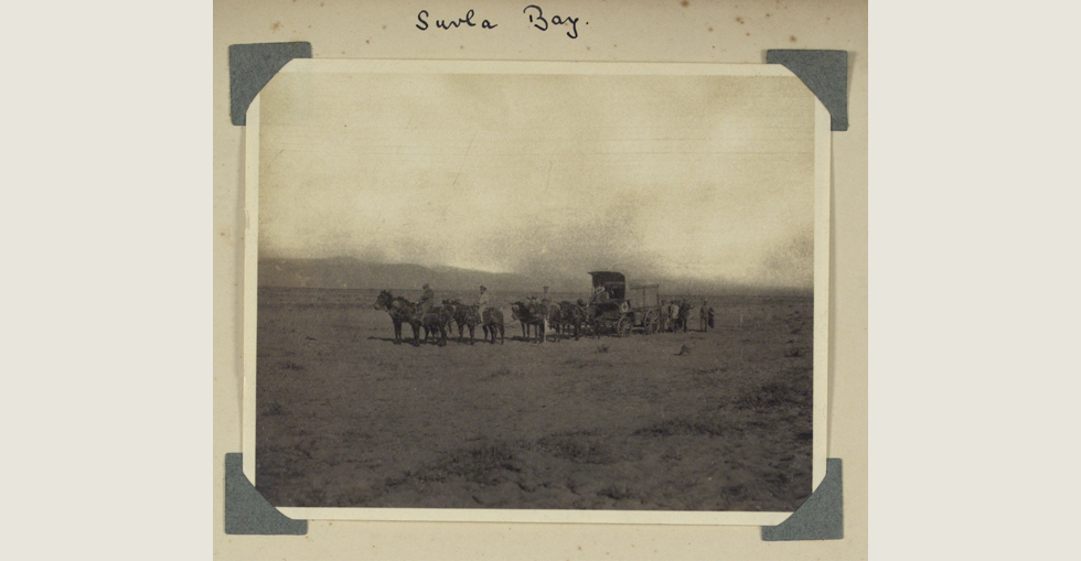Ambulance cart on Suvla Bay