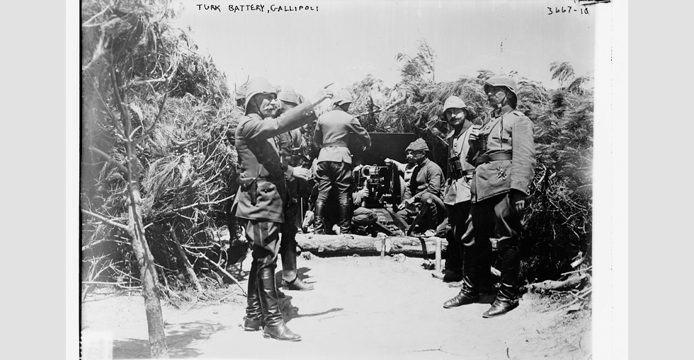 Turk battery, Gallipoli